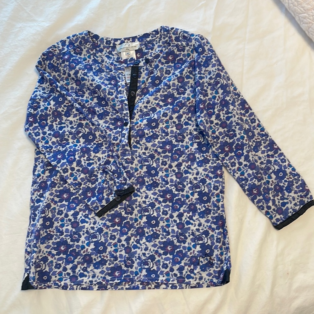 Madamoiselle Jacadi girls’ tunic in medium in Liberty floral.